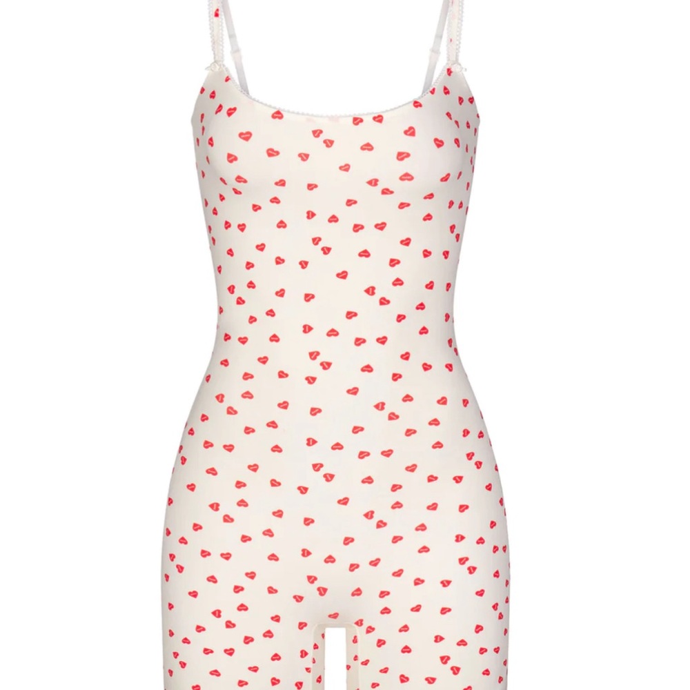 Skims x Lana Del Rey Fits Everybody Picot Trim Onesie